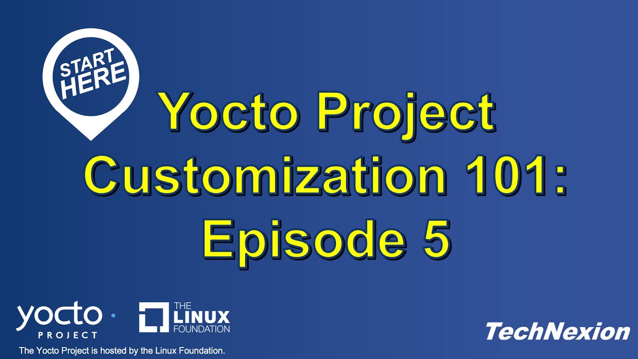 TechNexion's tweet card. Yocto Project Customization 101: Episode 5 (Image Optimization)