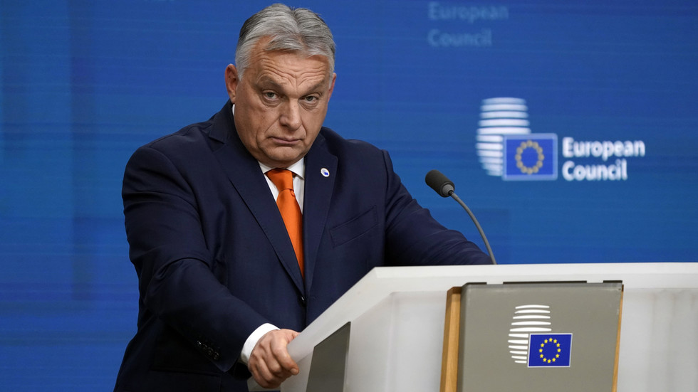 dbaDonald's tweet card. Hungarian Prime Minister Viktor Orban has said the EU is “rapidly drifting” toward a war with Russia
