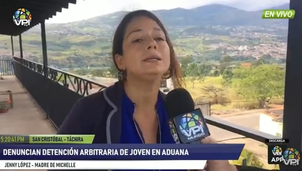AlbertoRodNews's tweet card. Desde el pasado domingo, la estudiante Michelle Stephaby Peñalver se encuentra secuestrada por la Dirección General de Contrainteligencia Militar. Su madre, Jenny López, denunció que el organismo se...