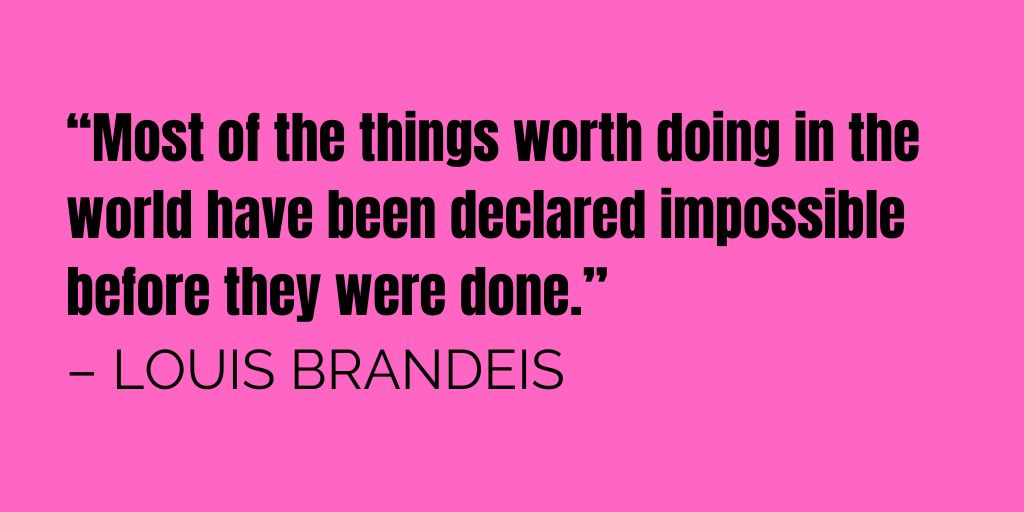 mfaenlle's tweet card. Things worth doing often seem impossible at first—until someone proves they’re not. Discover the power of perseverance and belief.