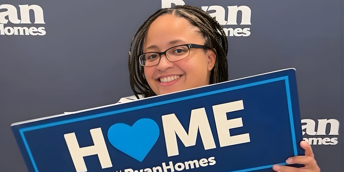 ButlerPR's tweet card. A millennial teacher could afford to buy a house thanks to a first-time homebuyer assistance program that offered her a $20,000 down payment grant.