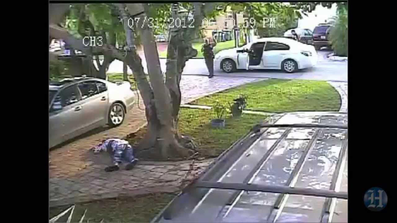 CovertDynamics's tweet card. GRAPHIC CONTENT: Surveillance video of shooting of Miami-Dade police...