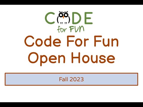 Codeforfun2's tweet card. Open House - Fall 2023