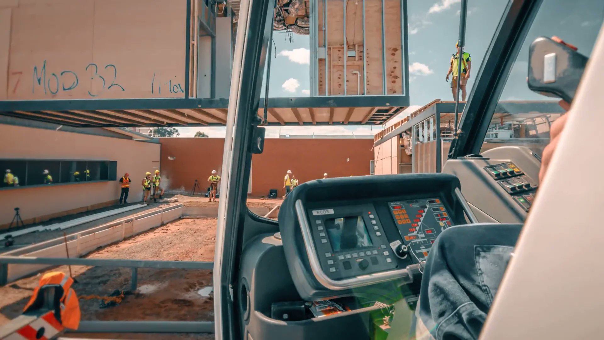 TimeLapseInfo's tweet card. MODSCAPE - Shepparton Private Upgrade