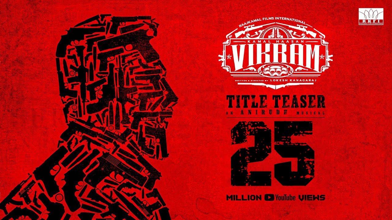 ikamalhaasan's tweet card. VIKRAM - Official Title Teaser | #KamalHaasan232 | Kamal Haasan |...