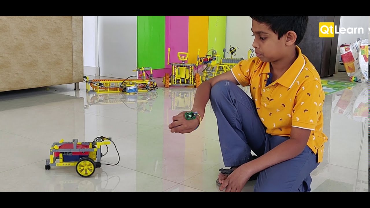 qtpiofficial's tweet card. QtLearn | Introduce kids to Coding & Robotics