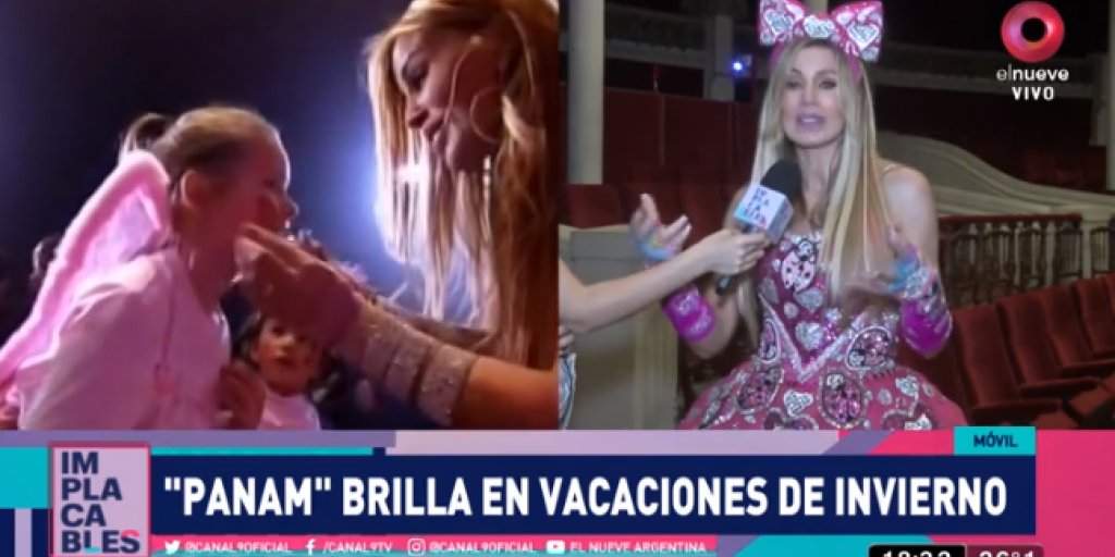 implacablesC9's tweet card. La artista inauguró una nueva temporada en el teatro infantil y nos cuenta de qué se trata.