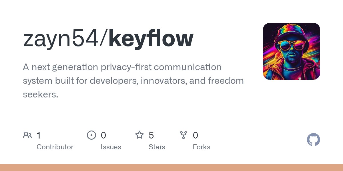 THRASHERKE1's tweet card. A next generation privacy-first communication system built for developers, innovators, and freedom seekers. - zayn54/keyflow