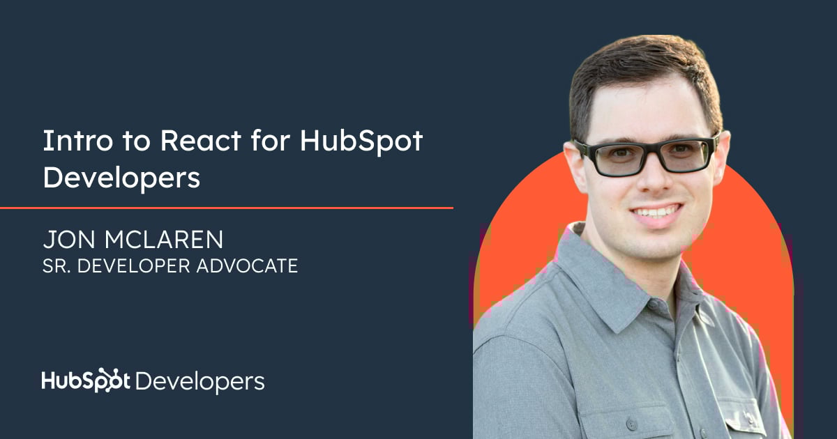 TheWebTech's tweet card. Learn the basics of React JS in this introduction for HubSpot developers. Discover how React simplifies the creation of complex user interfaces and improves code readability and maintainability.