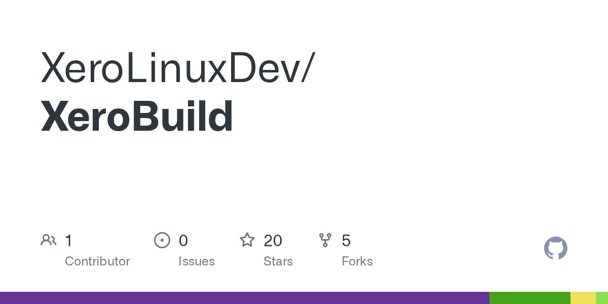 XeroLinuxOP's tweet card. Contribute to XeroLinuxDev/XeroBuild development by creating an account on GitHub.