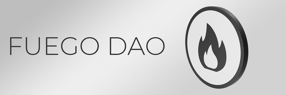 FuegoDAO's tweet card. FuegoDAO is a decentralized treasury management & smart locking protocol, bringing transparency and trust to every project, DAOs can now…