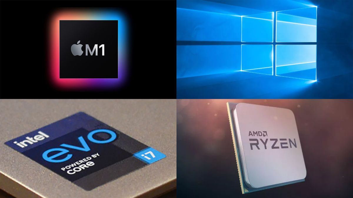 TechBoxVA's tweet card. Intel, AMD, Apple, and Microsoft battle over battery life