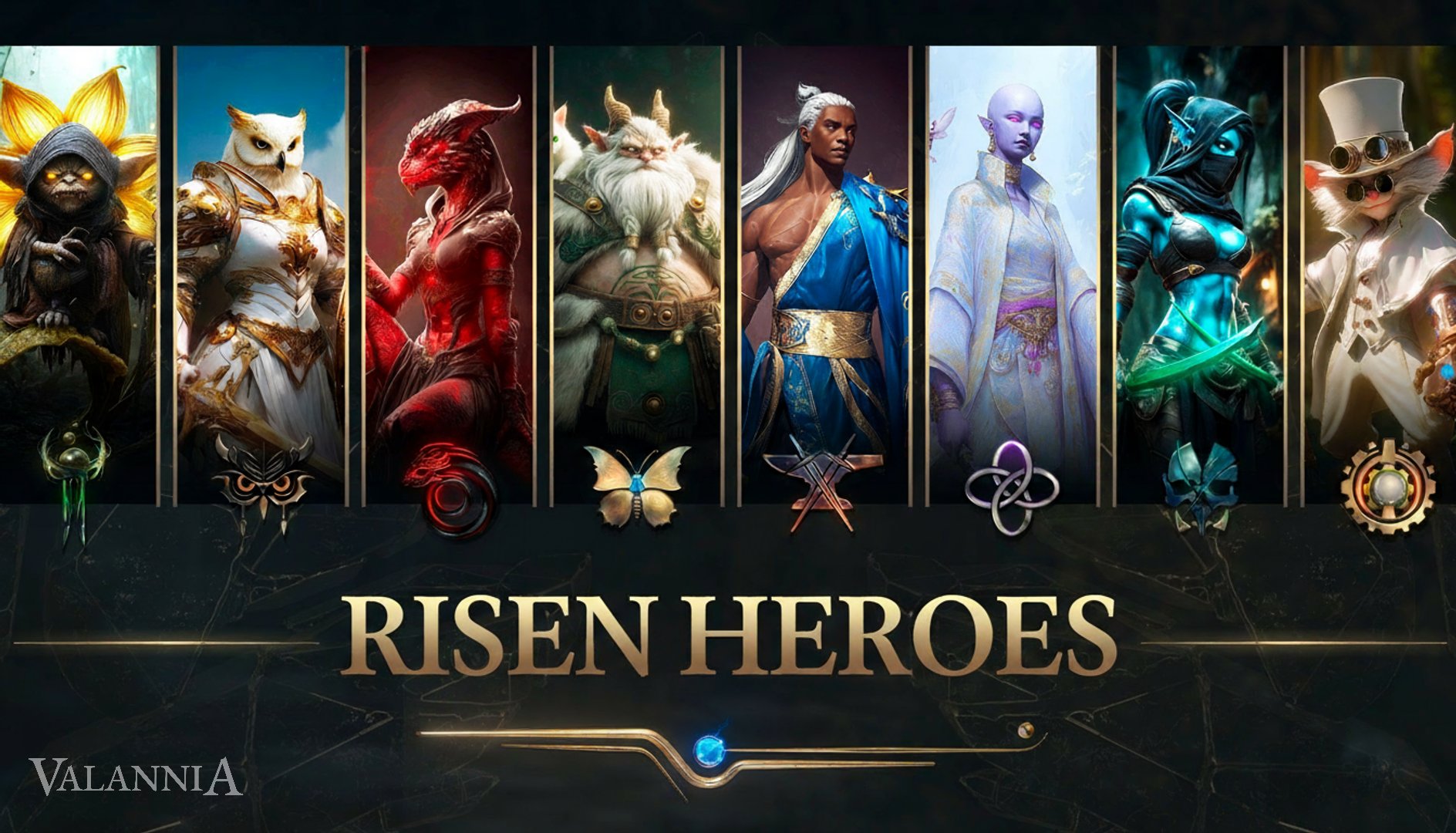 Davuswho's tweet card. valannia - Introduction: Valannia is a fantasy MMO built on Solana where player-owned economies ...