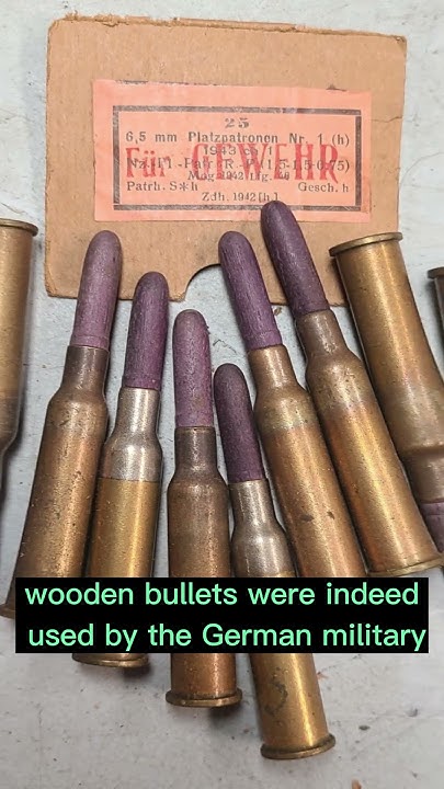 BRIAMCRAWFORD's tweet card. Why Did the Germans Use Wooden Bullets? #ironcross #ww2rebuilder...