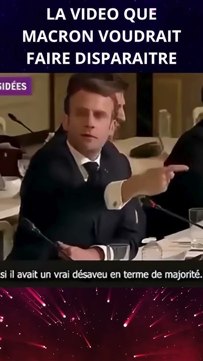 patlatronche's tweet card. La vidéo que Macron voudrait faire disparaître