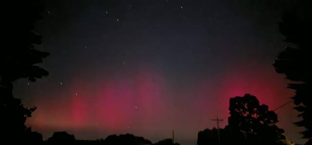 ozarks_first's tweet card. The Ozarks will have another chance to see the Northern Lights over the next few nights as a G4 geomagnetic storm watch has been issued. The best night to view the Aurora Borealis will be on Thursd…