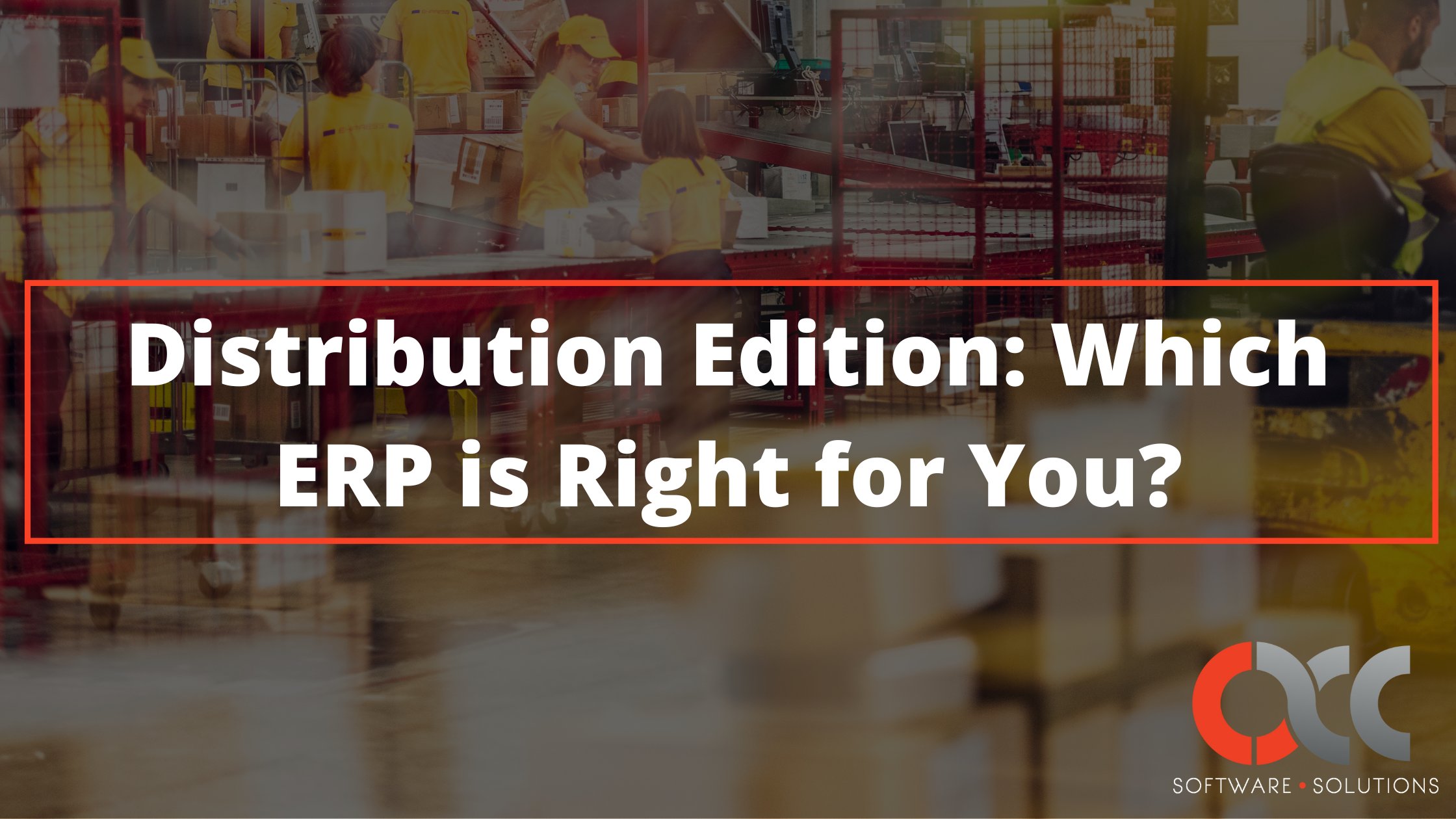 ACC_Software's tweet card. There are plenty of distribution management systems on the market, but only one is right for your business.