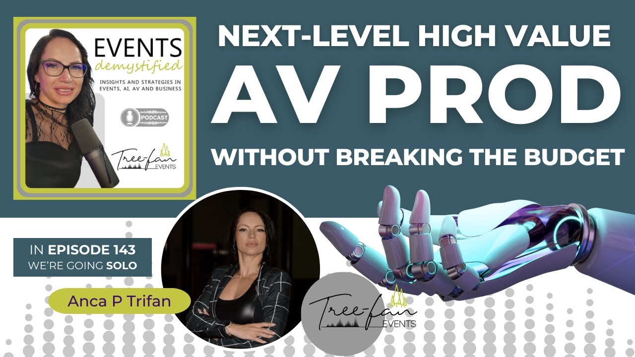 TreeFan_Events's tweet card. 143_S8: Mastering the Art of High-Value AV Event Production: A...