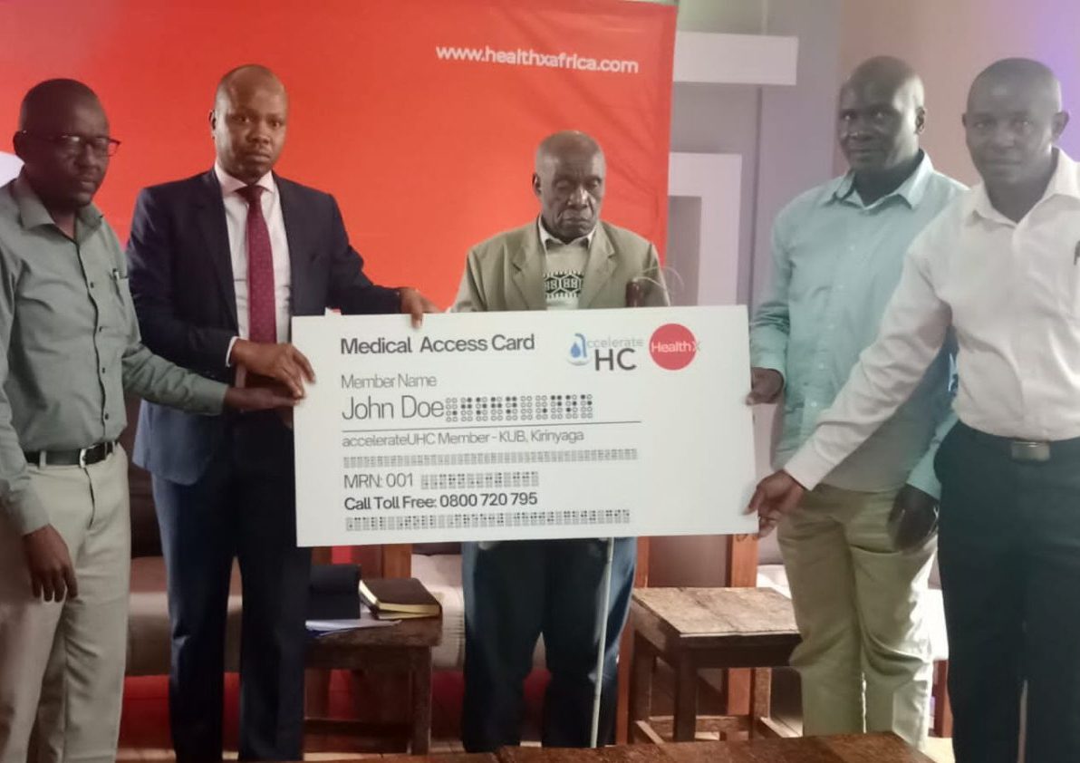 RaHaSolutionsSP's tweet card. Recognizing the difficulties experienced by visually impaired individuals in accessing healthcare, HealthX Africa in collaboration with accelerateUHC and the Kenya Union of the Blind are actively...