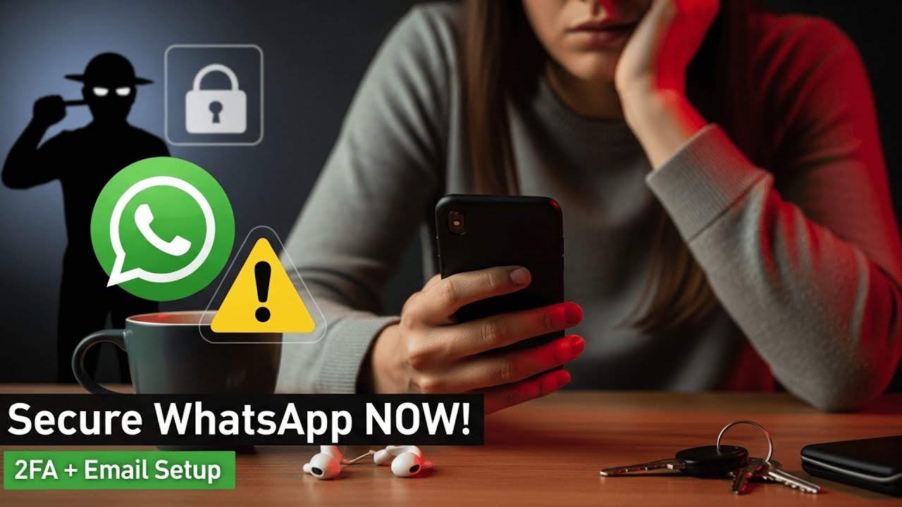 yourtechavatar's tweet card. Secure WhatsApp: Enable 2-Step Verification with Email