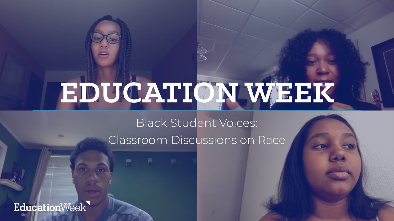 educationweek's tweet card. Black Student Voices: Classroom Discussions on Race