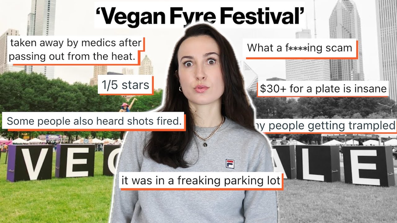 totallyforkable's tweet card. The Vegandale Disaster