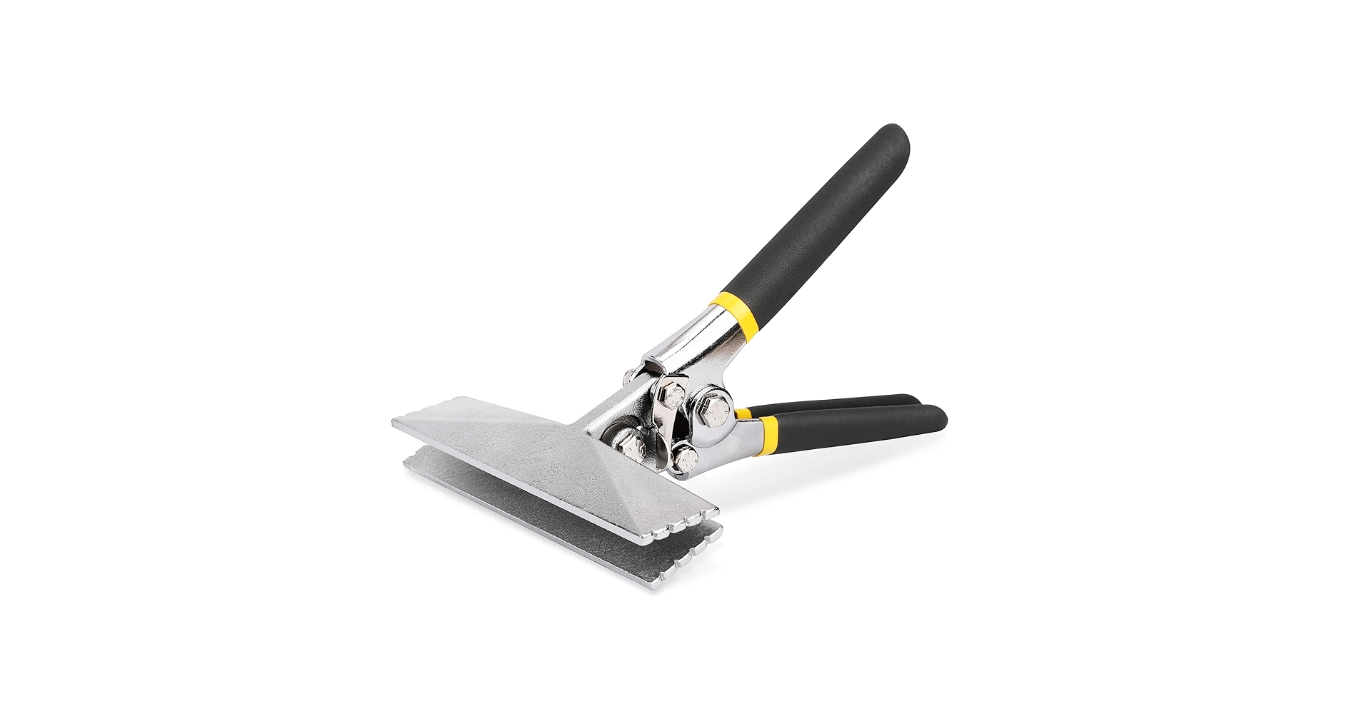 ToolsSumex's tweet card. HURRICANE Sheet Metal Hand Seamer, 6 Inch Straight Jaw Sheet Metal Bender Tools for Flattening Metal, Double Dipped Cushion Handle