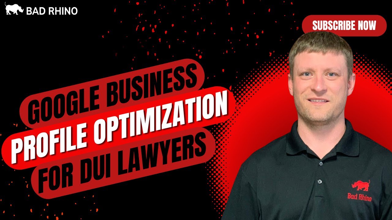 BadRhinoINC's tweet card. Google Business Profile Optimization for DUI Lawyers