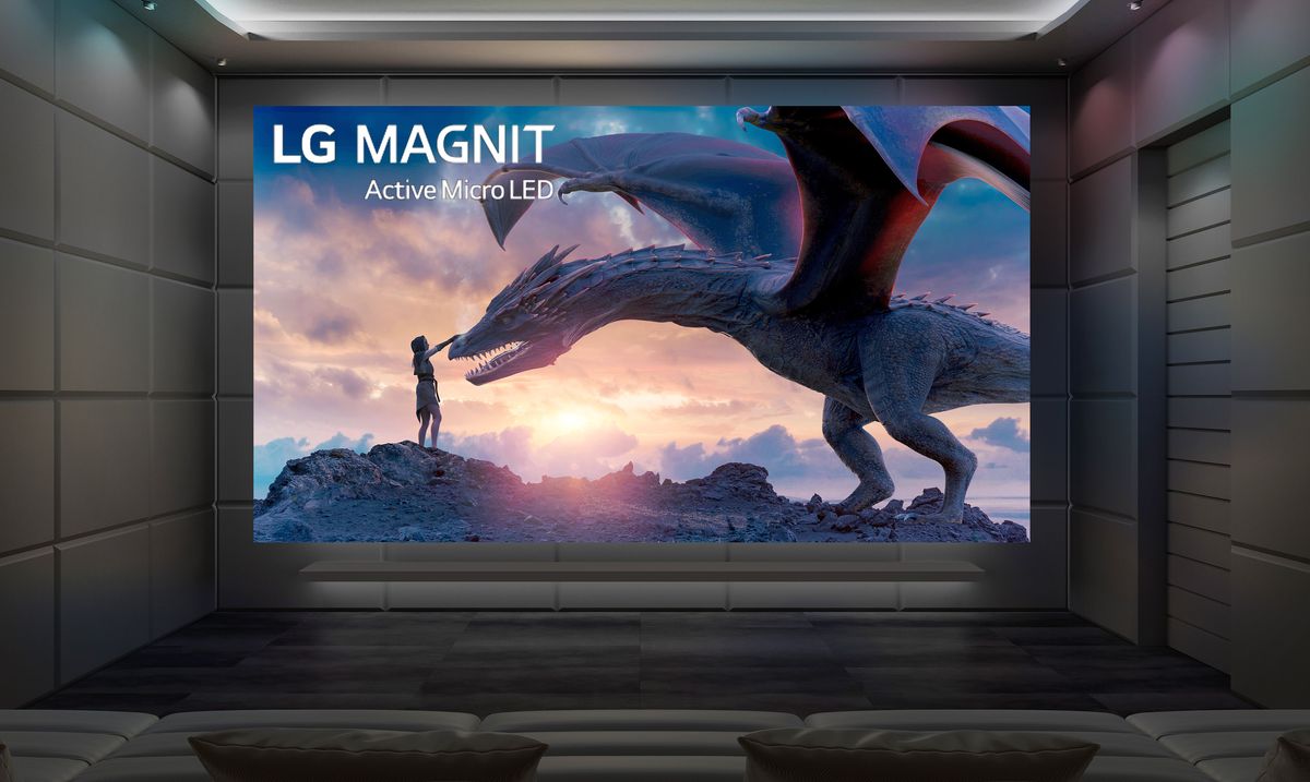 techradarmx's tweet card. LG redefine la experiencia cinematográfica en casa con su MAGNIT Active Micro LED