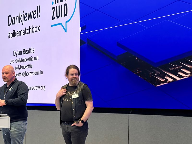 Dann_IT's tweet card. Ever heard of #pikematchbox? No? Than you have to join a talk from Dylan Beattie 😀. I did yesterday at ASML, organized by #dotnetzuid. It was great to hear him talk about plain text, code pages,...