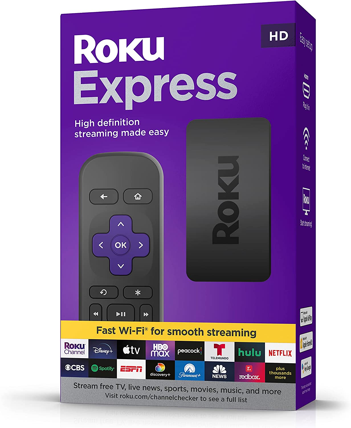 SuggestHQ_Tech's tweet card. The Roku Express (New, 2022) - The Ultimate Streaming Device for You! Are you tired of paying for cable TV? Do you want to stream your favorite shows and movies without any hassle? Look no further...