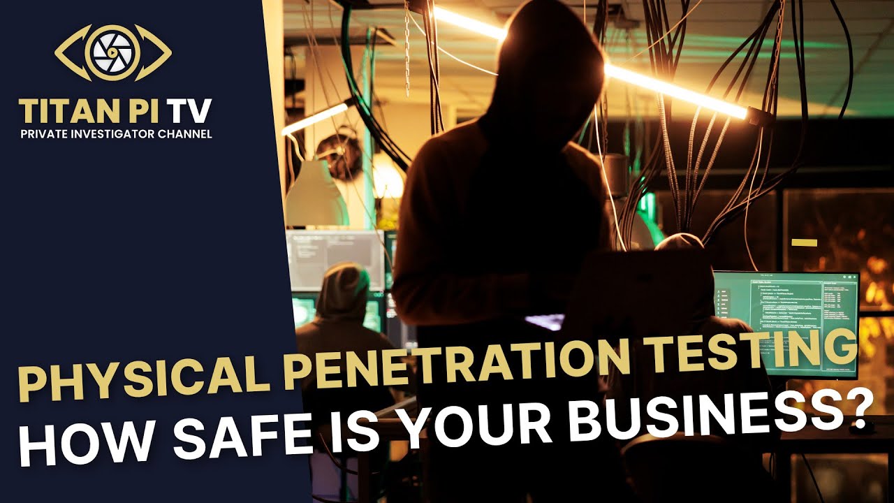 Titandetectives's tweet card. Physical Penetration Testing How Safe Is Your Business?