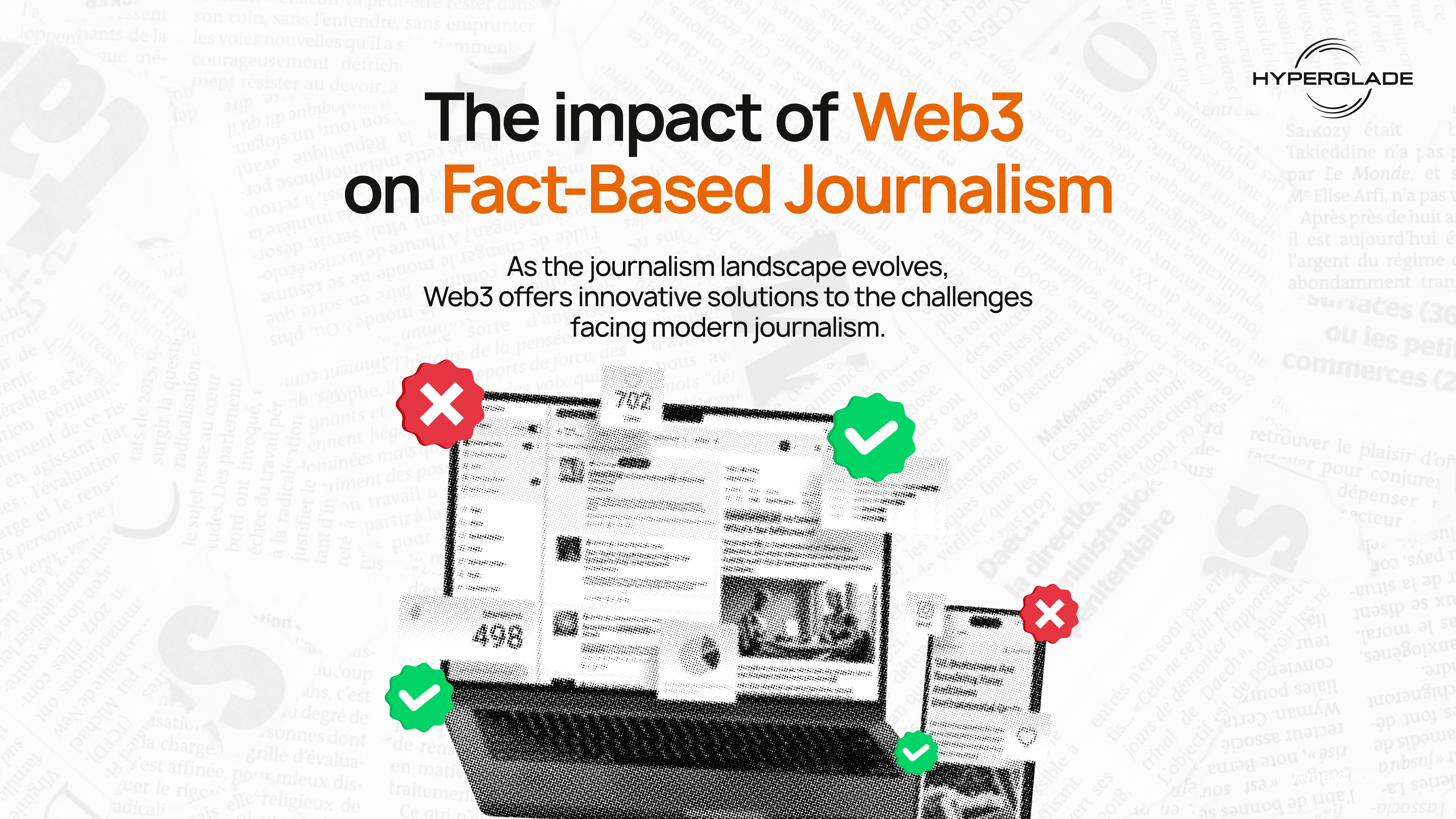 hyperglade's tweet card. In an in-depth discussion with Varuni Trivedi, Editor-in-Chief of The Coin Republic, we explored the profound implications of Web3 technologies on fact-based journalism. The central concern revolved...