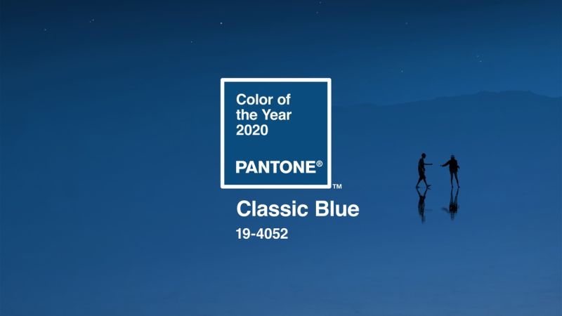 CSUSM's tweet card. Pantone chooses its 2020 Color of the Year. It’s Classic Blue, a shade reminiscent of the sky at dusk.