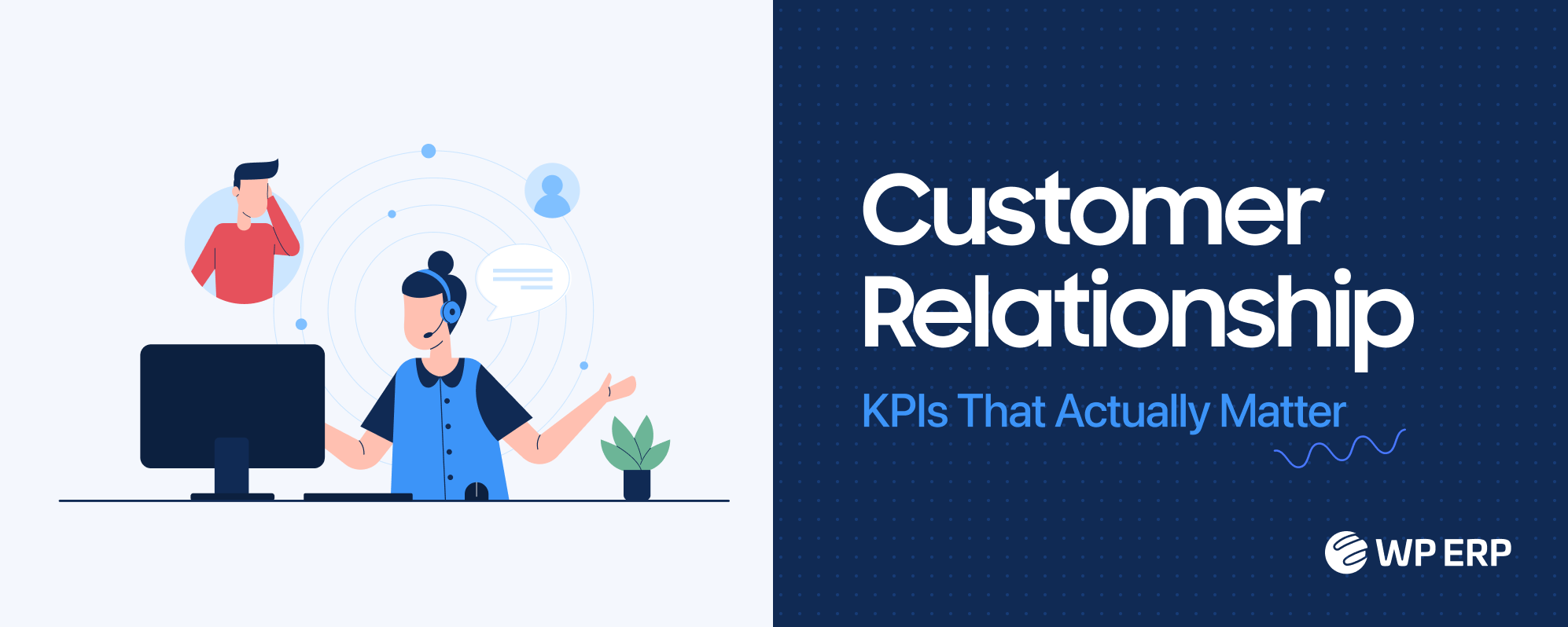 getwperp's tweet card. Check 9 customer relationship management KPIs to track for your business. Also, a tool is suggested to streamline all these tasks.