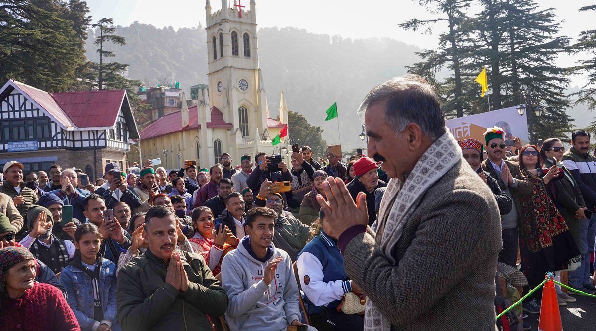 IndianExpress's tweet card. Chief Minister Sukhvinder Singh Sukhu set up Rs 101-cr fund to help orphans with education expenses.