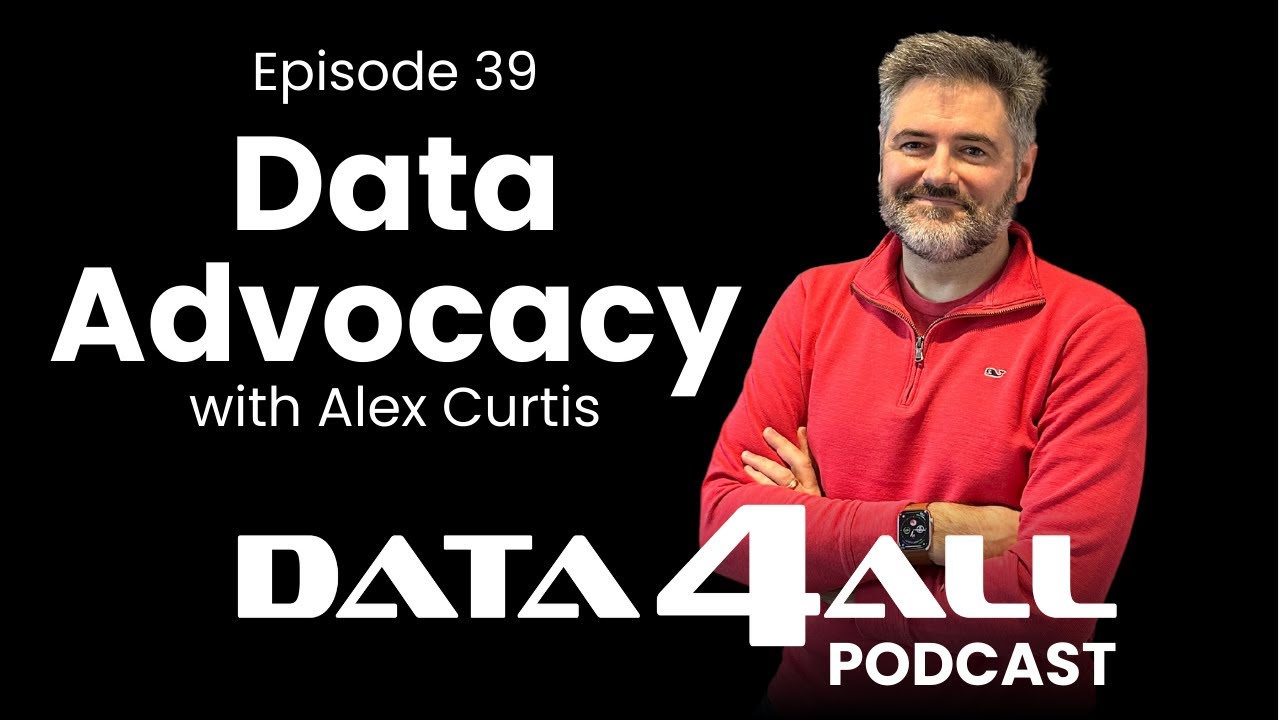 data4allpodcast's tweet card. Data 4 All Episode 39 - Data in Advocacy