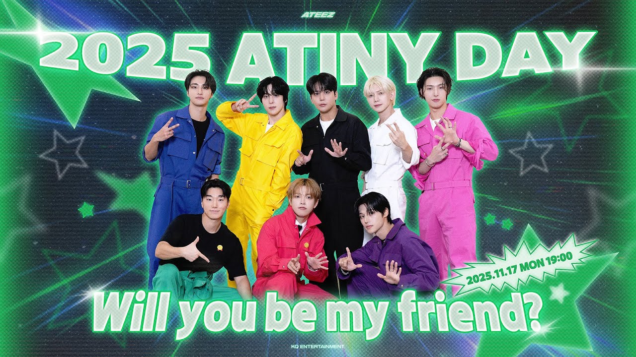 ATEEZofficial's tweet card. 2025 ATINY DAY : From 2018 to Forever🧡
