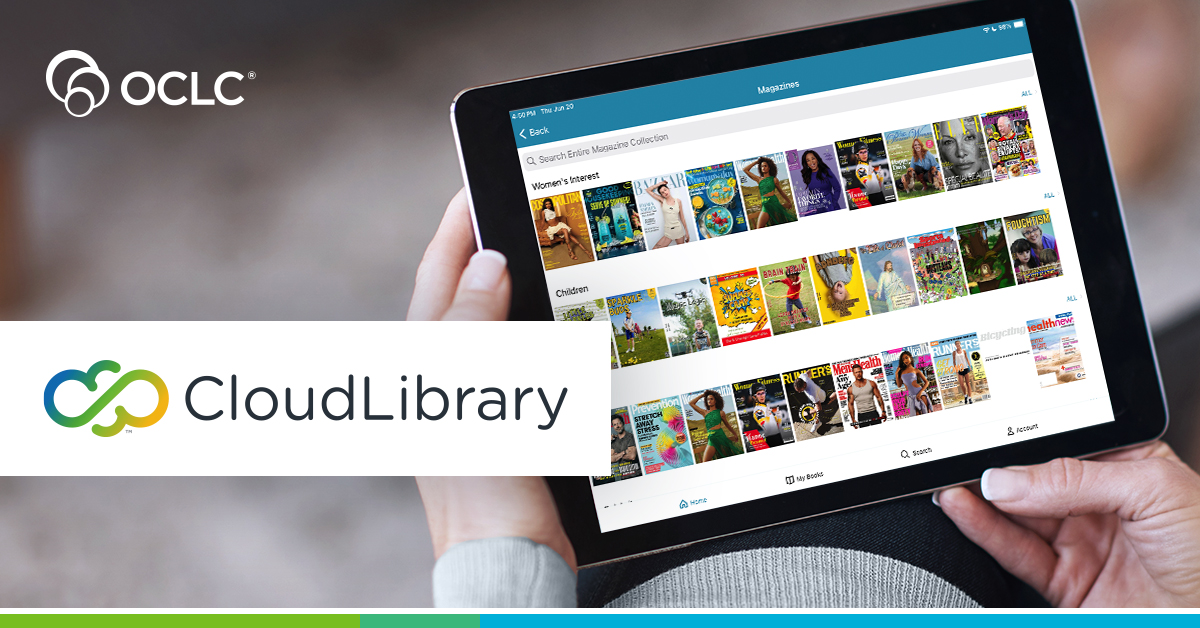 OCLC's tweet card. OCLC's CloudLibrary and SOLUS are pleased to announce the integration of CloudLibrary into the SOLUS Library App, delivering a more seamless digital reading experience for SOLUS Library App patrons.