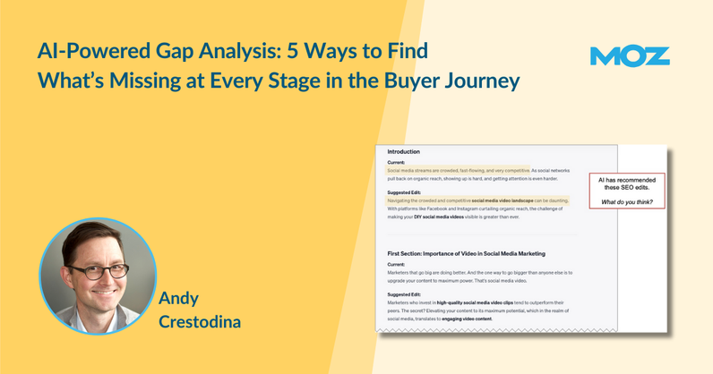 flairinteract's tweet card. Discover how AI can revolutionize your marketing strategy by identifying gaps at every stage of the buyer journey.