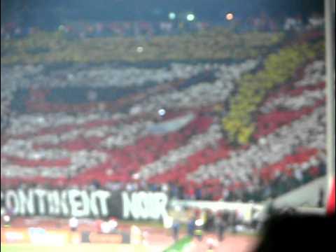 FSql_Injection's tweet card. Tifo Wydad VS Taraji