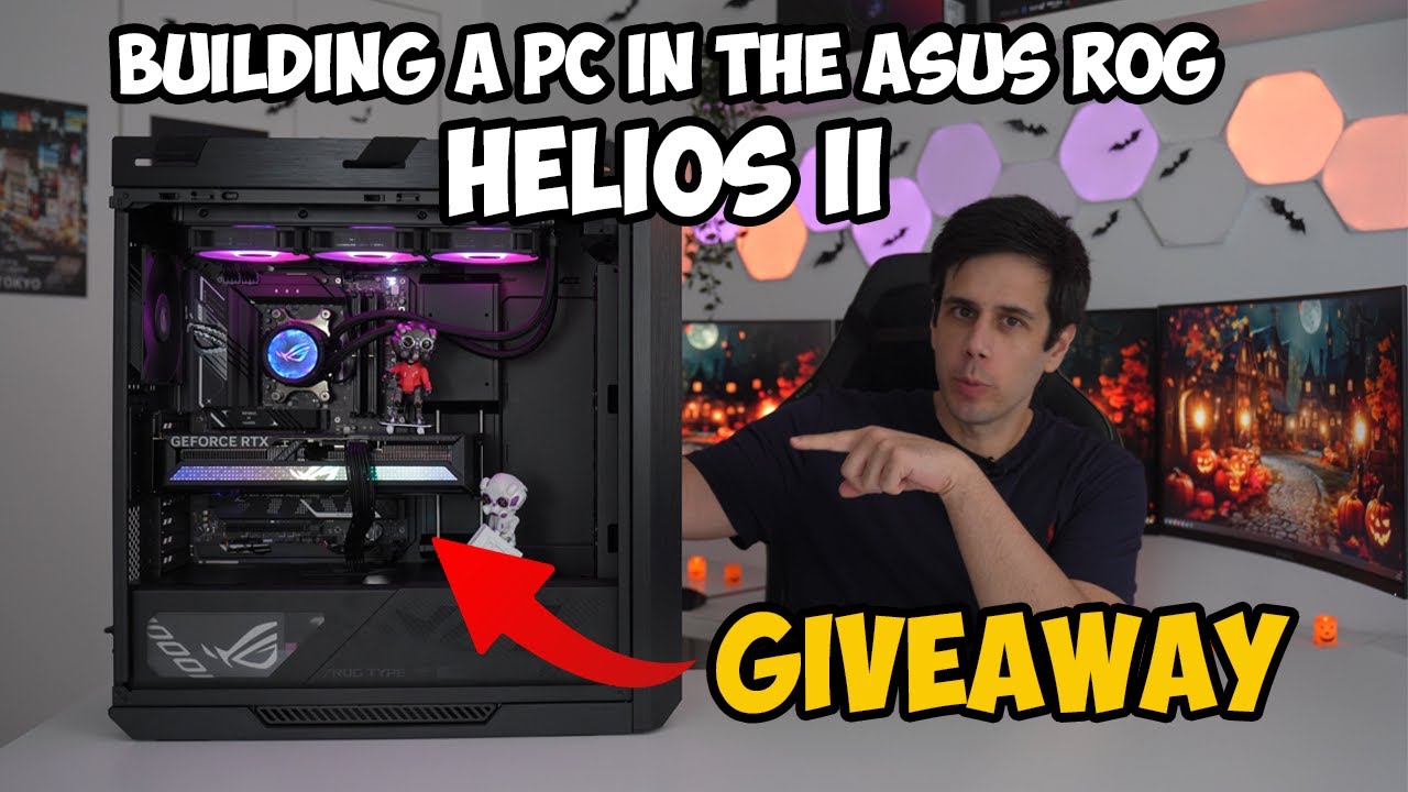Neural_Net_CPU's tweet card. PC Build Worldwide Giveaway - Building a PC in the ASUS ROG Helios II!