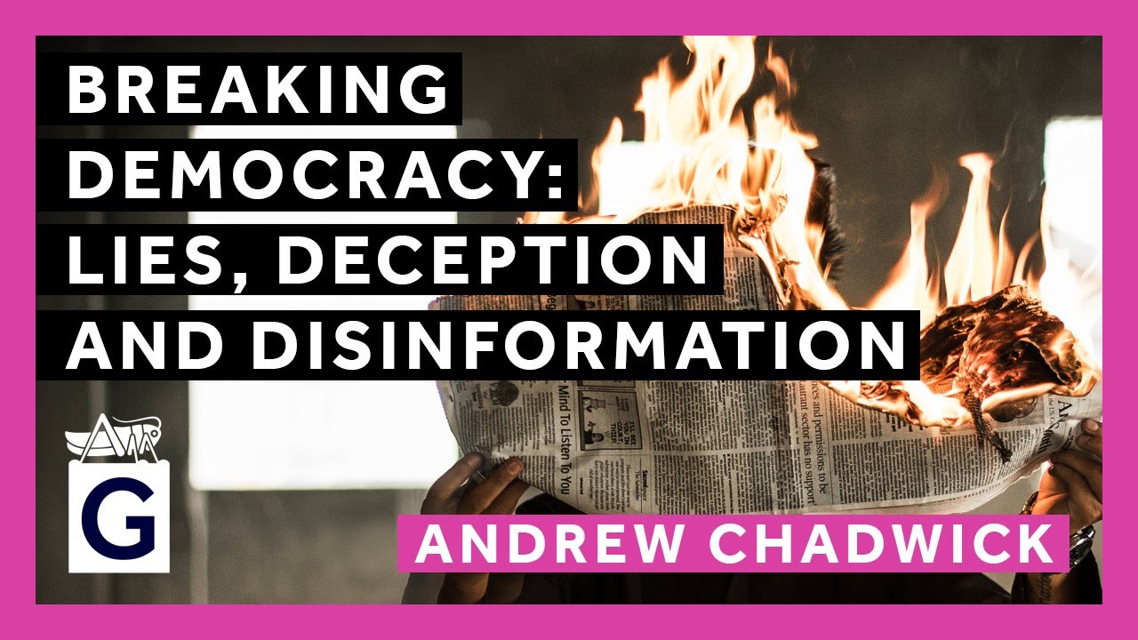 InvasiveNotes's tweet card. Breaking Democracy: Lies, Deception and Disinformation