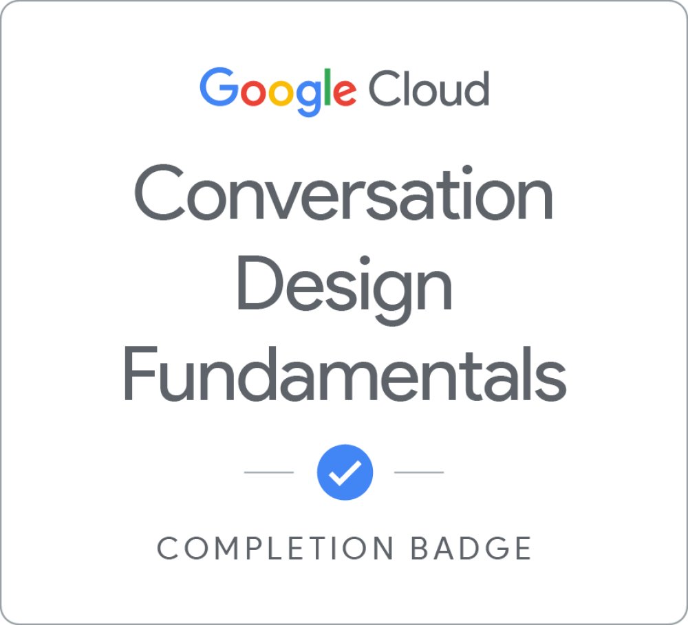 lfmanrique1's tweet card. This course explores the foundational principles of conversation design to craft engaging and effective chatbot experiences that emulate human-like experiences.
