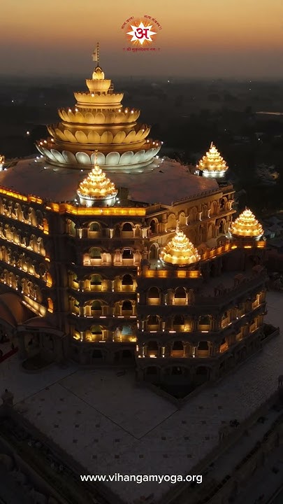 Deepakkugoswami's tweet card. "समर्पण दीप अध्यात्म महोत्सव"विहंगम योग संत-समाज का 102वां वार्षिको...