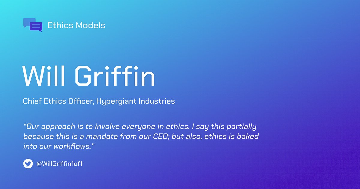 EthicsModels's tweet card. In this “10 Question” interview series, ethicists working within tech companies discuss their inspirations, contributions, and advice for…