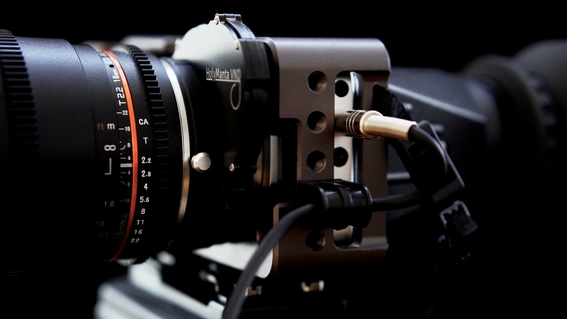 hpmoon's tweet card. Rigging the Blackmagic Pocket Cinema Camera: HolyManta, Rapid ND,...