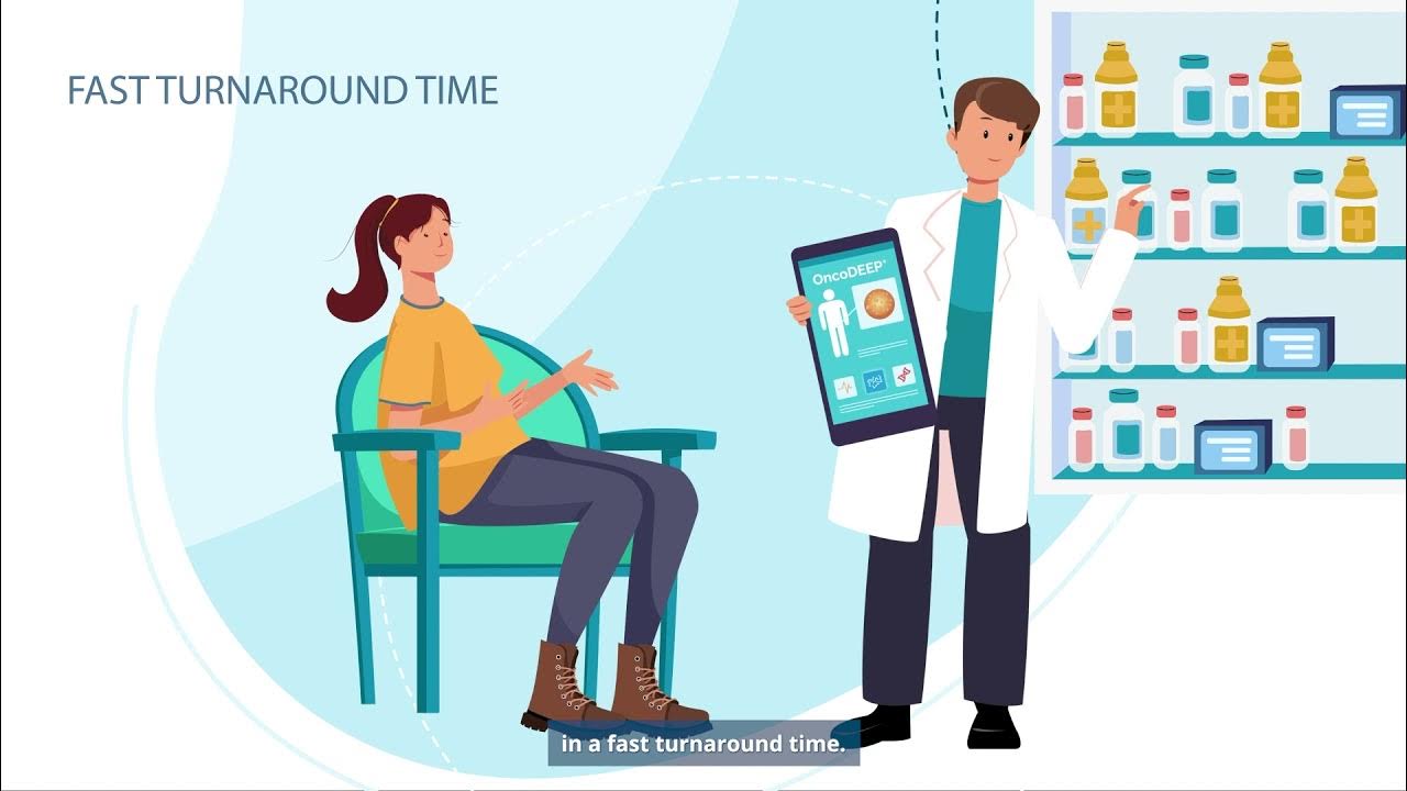 OncoDNA's tweet card. OncoDEEP - Turn deep insights into personalized treatment strategies