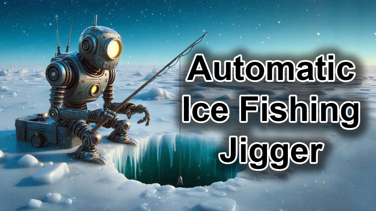 codemonkey0's tweet card. DIY Automatic Ice Fishing Jigger