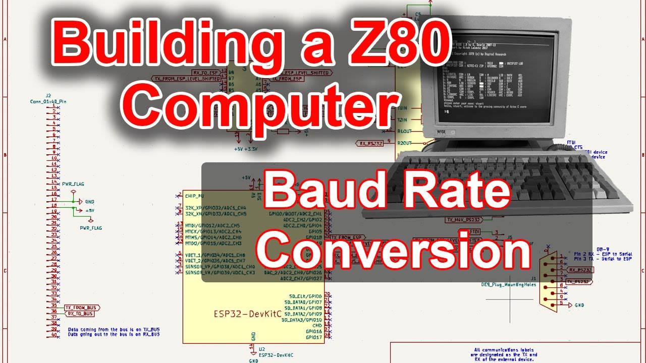 codemonkey0's tweet card. RC2014 Baud Rate Conversion